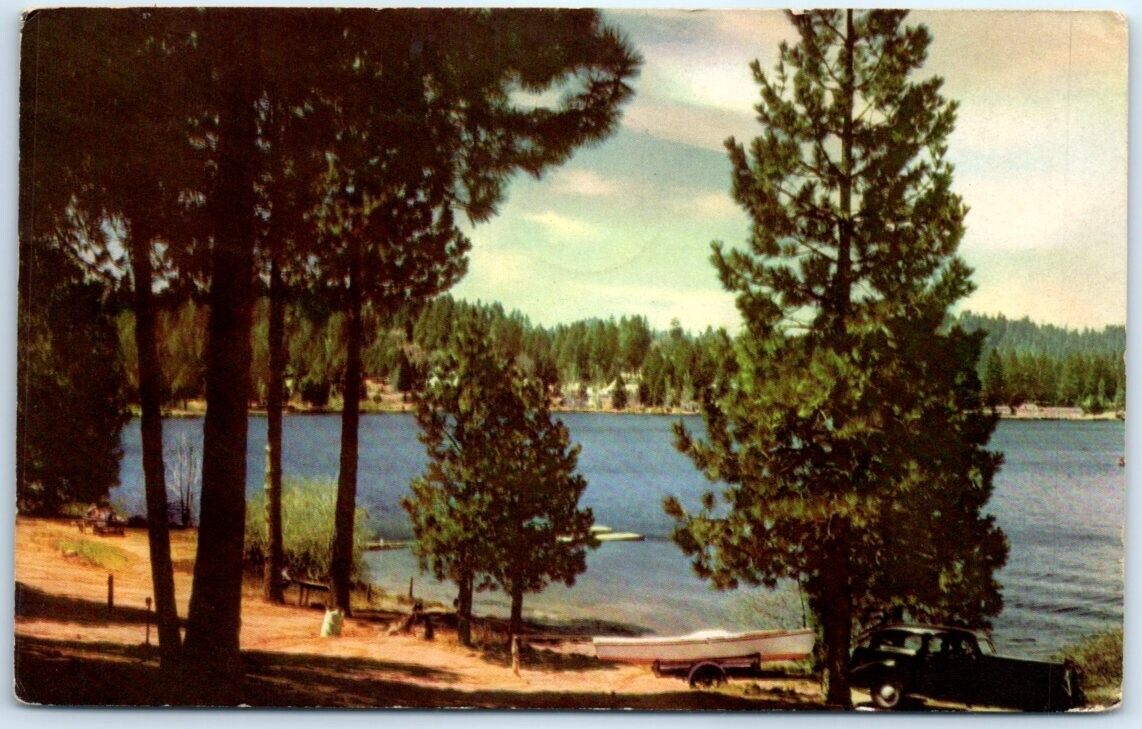 Postcard - Lake Arrowhead, California, USA