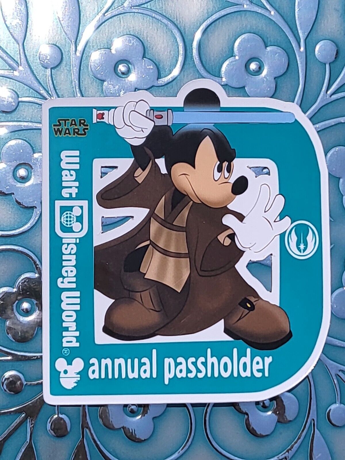 Disney passholder Magnet 2024 Mickey Starwars HOMEMADE
