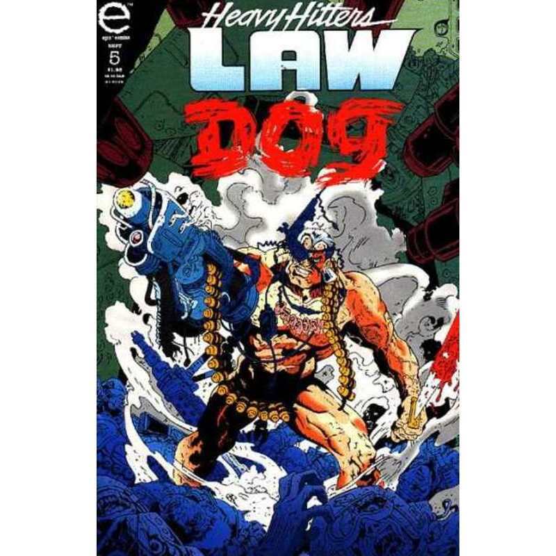 Lawdog #5 Marvel comics VF+ Full description below [k 