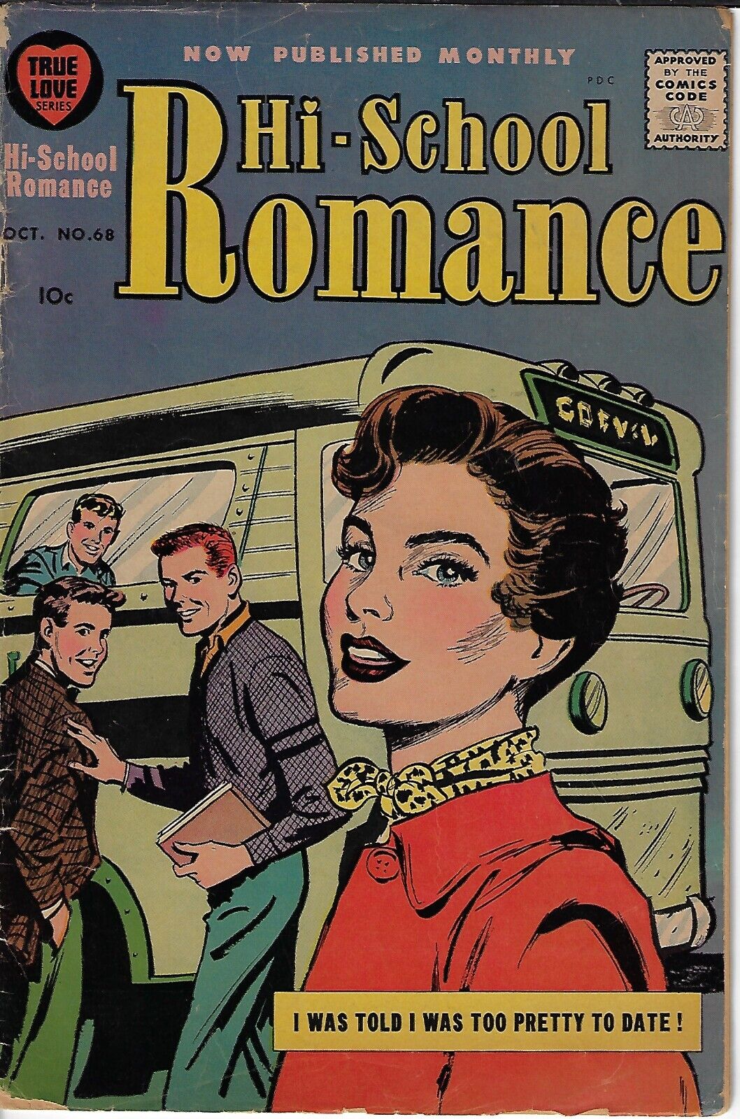 Hi-School Romance COMIC  OCT. #68 VG