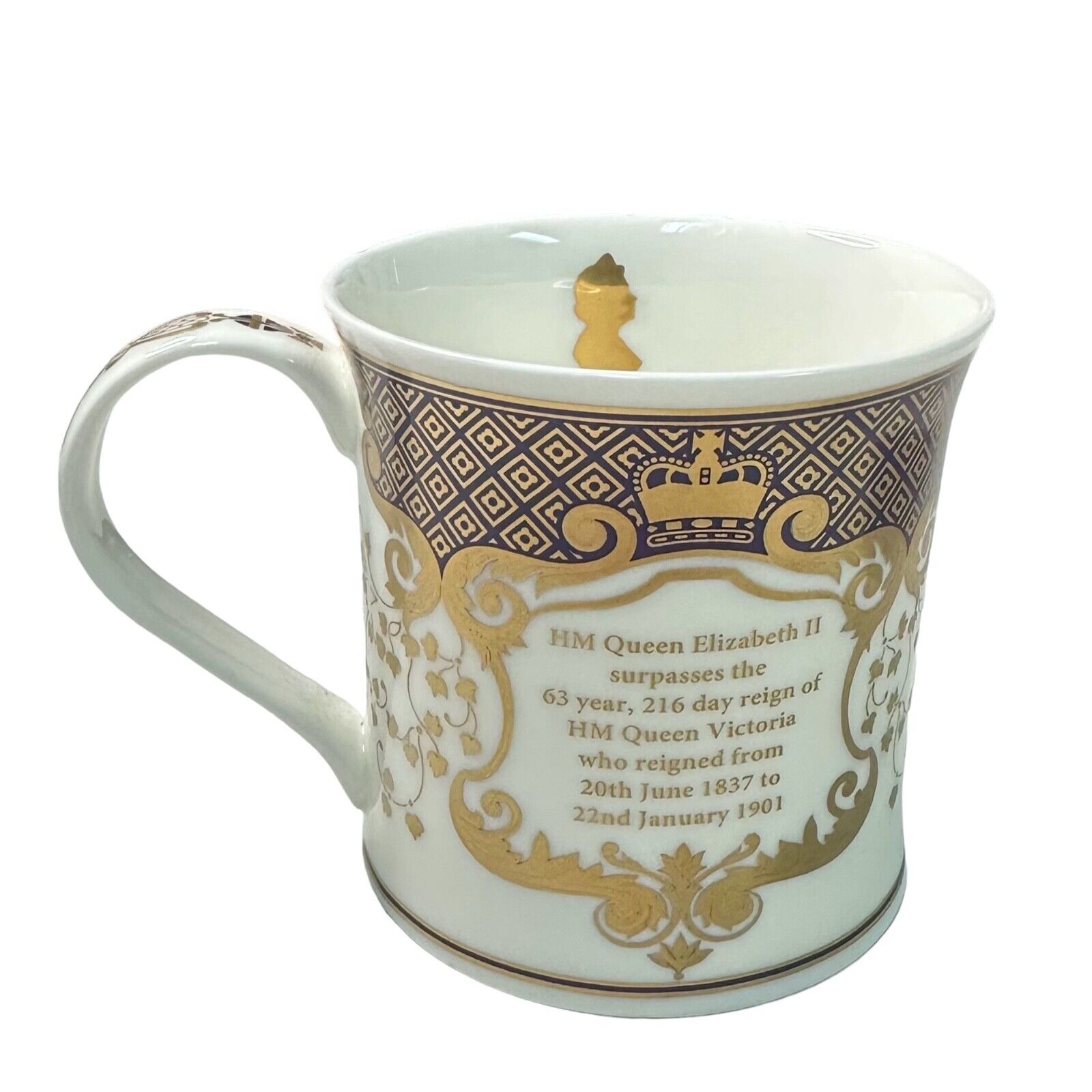 Dunoon HM Queen Elizabeth II Longest Reigning Monarch Commemorative Mug Cup
