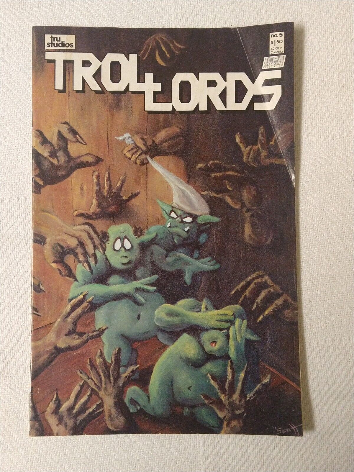 TROLLORDS   (TRU STUDIOS) (1986 Series) #5  Comic Book