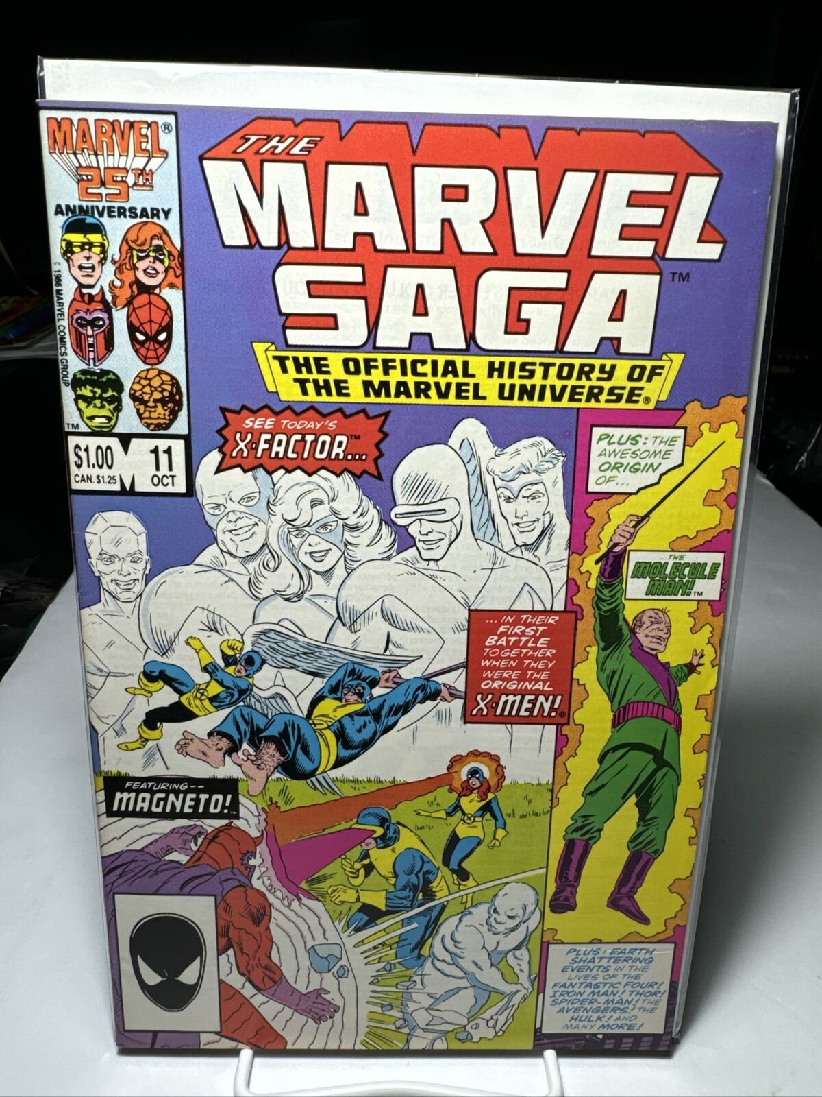The Marvel Saga The Official History of the Marvel Universe #11 - 1986
