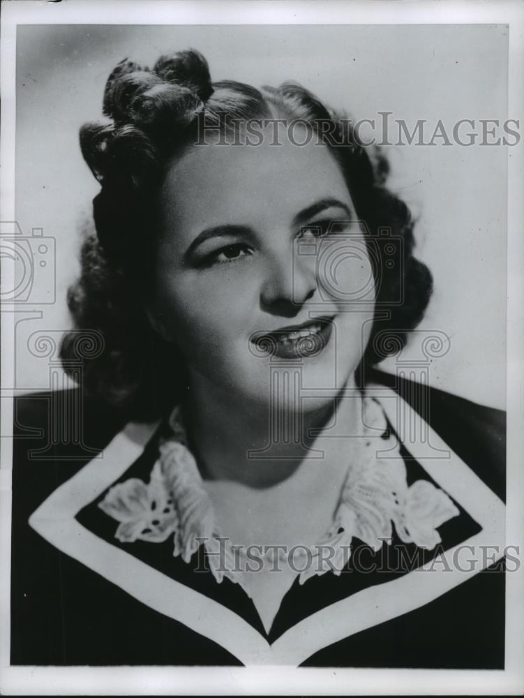 1959 Press Photo Singer Kate Smith - spp59058