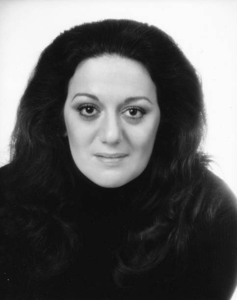 American mezzo-soprano Tatiana Troyanos in 1974 Old Photo