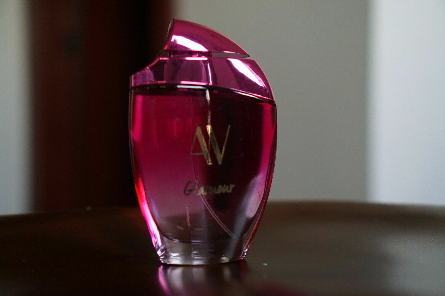 AV Glamour Palm Beaute Vintage Charming Enchanting ? Pink Bottle EDP 90ml 99%