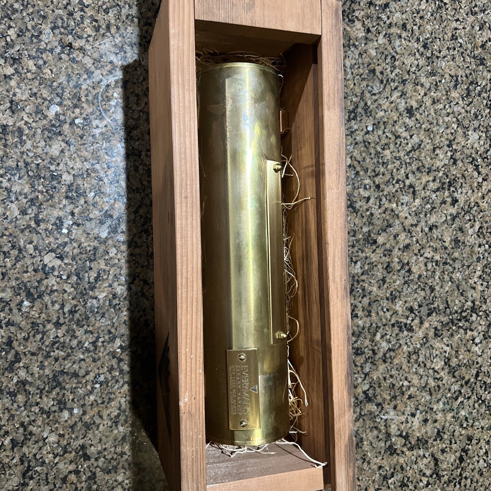 Brass Time Capsule - Or Is It?