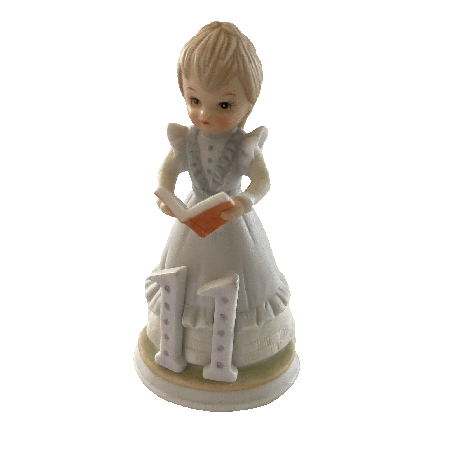 Lefton The Christopher Collection Birthday Age 11 Girl Porcelain Figurine 1983