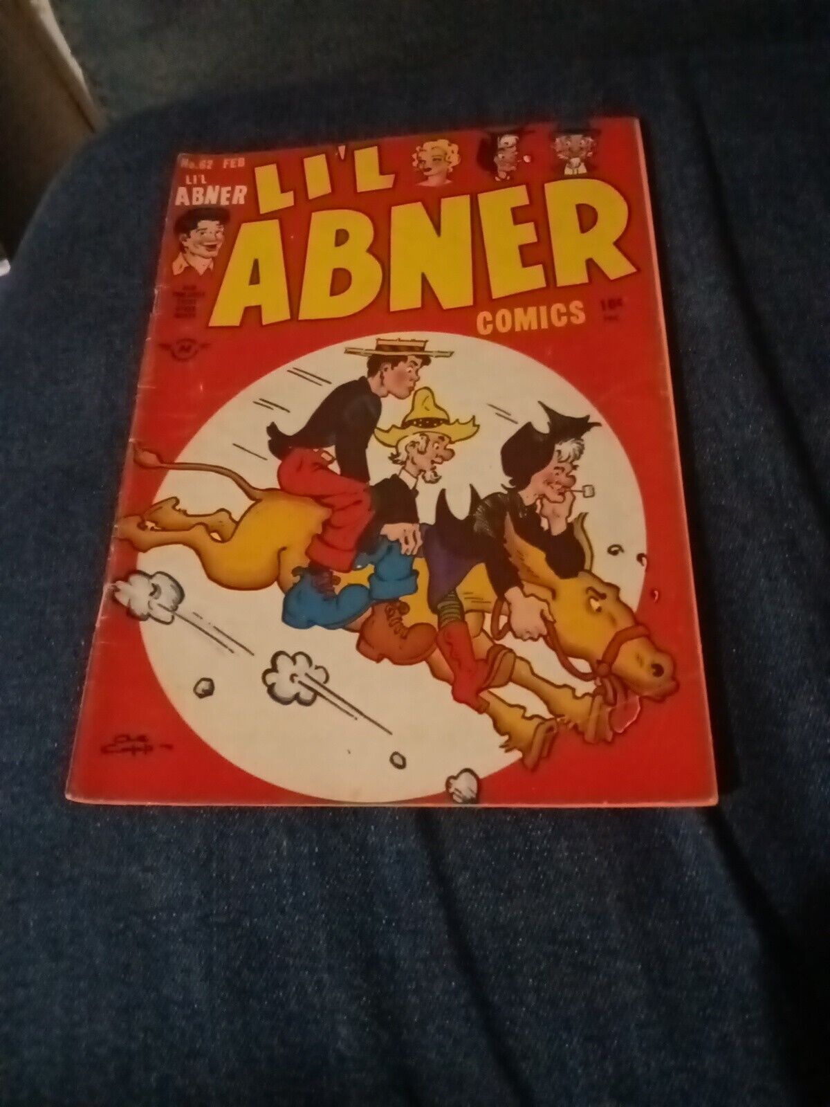LI\'L ABNER #62 Golden Age Al Capp\'s Cartoon Strip Characters Harvey Comics 1948
