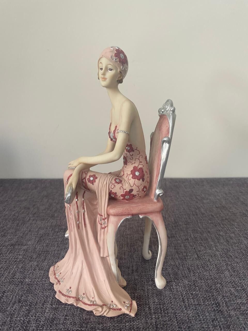 A Masterpiece Stunning Juliana Collection Art Deco Broadway Belles Seated Lady