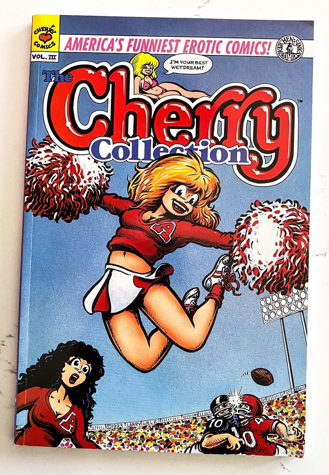 THE CHERRY COLLECTION VOL. III #3 1988 VINTAGE REALLY RARE COMIC TPB
