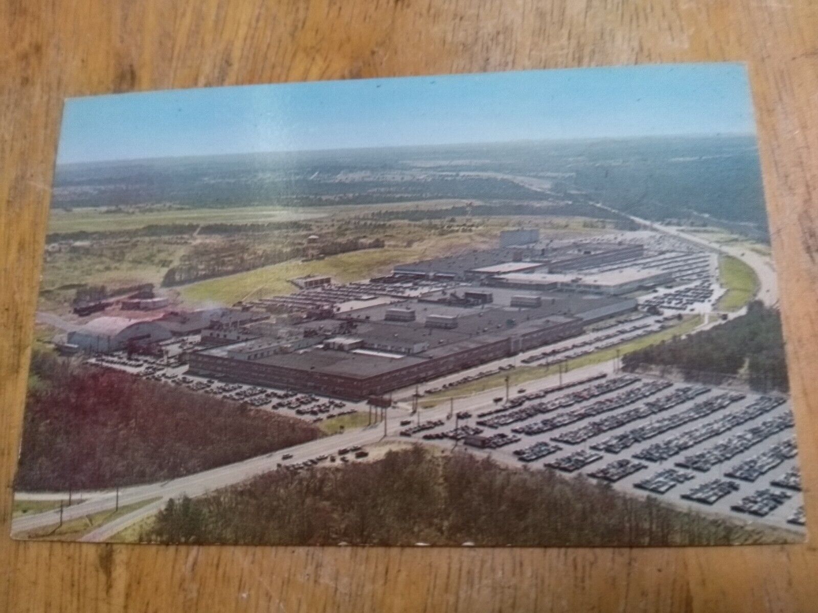 Postcard MD Baltimore Maryland Westinghouse Electric Corporation Aerial View 