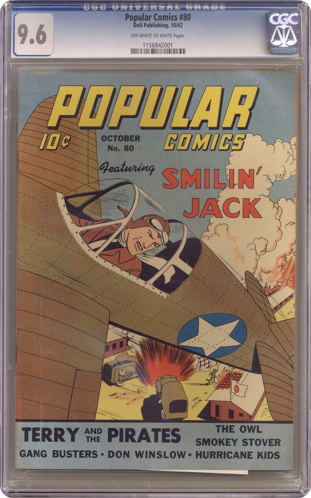 Popular Comics #80 CGC 9.6 1942 1156842001
