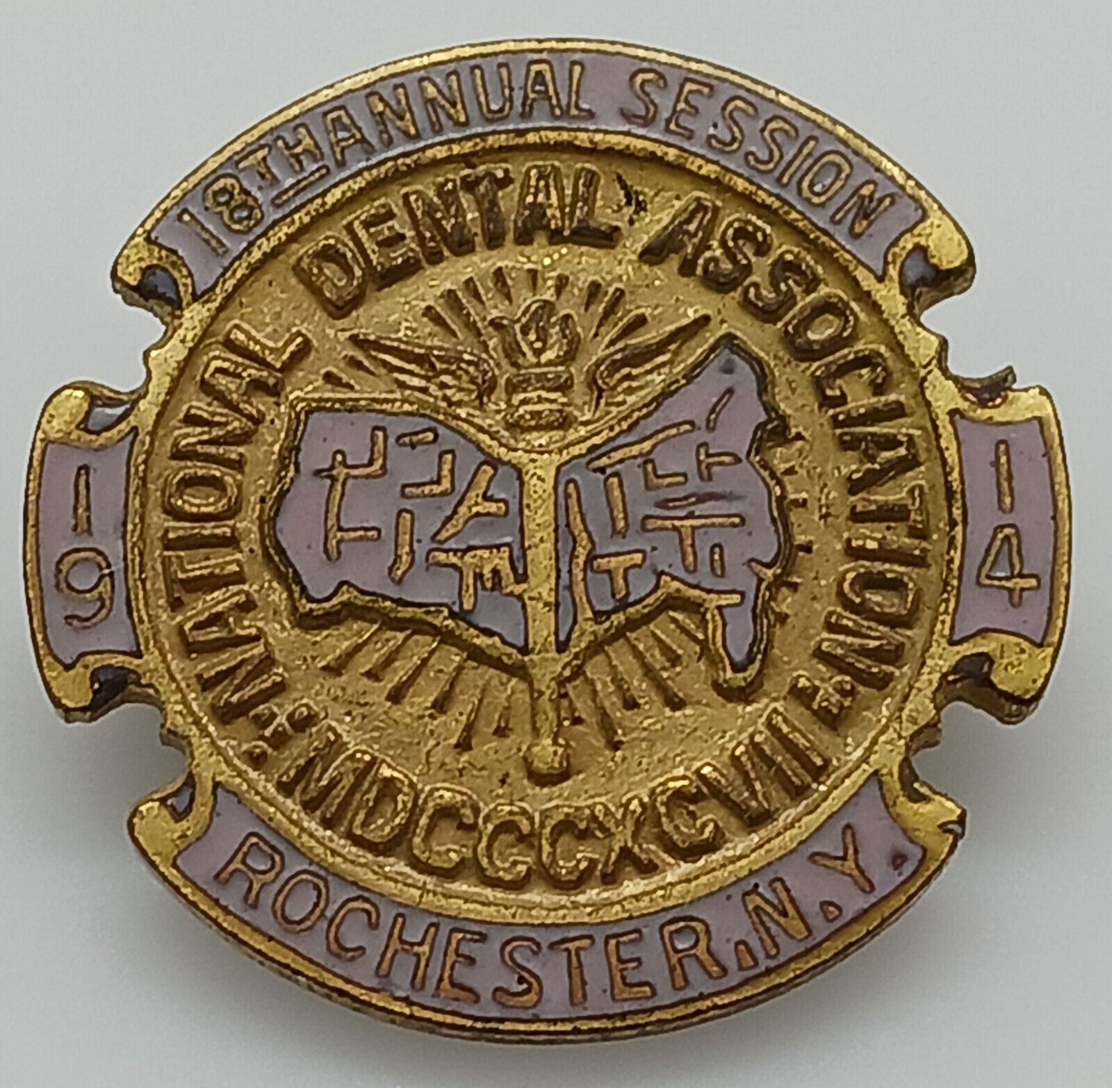 National Dental Association 1914 Pin