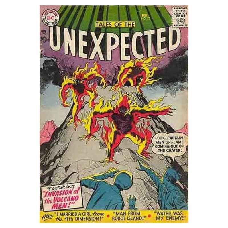 Tales of the Unexpected (1956 series) #22 in Fine condition. DC comics [j{