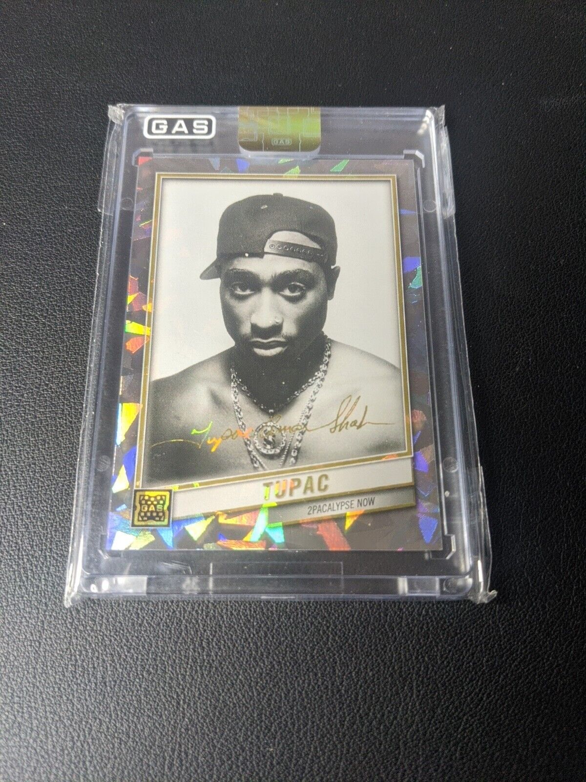 TUPAC SHAKUR 2023 GAS Trading Cracked Ice 13/100 - National Exclusive 2Pac SSP