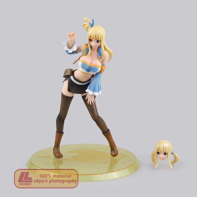 Anime FT Lucy Heartfilia hot girl PVC action Figure Statue Toy Gift Collection