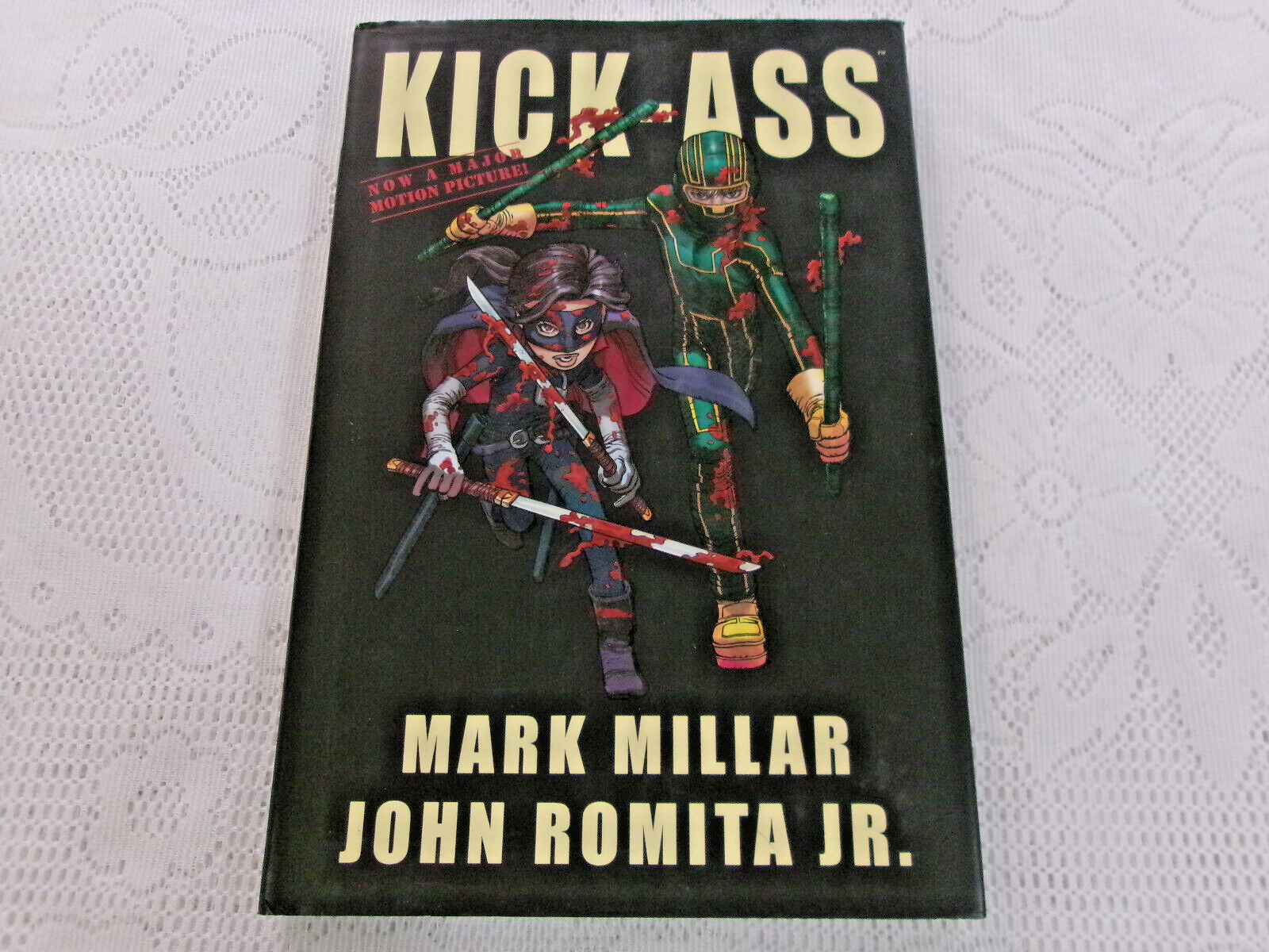 KICK-ASS Mark Millar, John Romita Jr.  Hard Cover Marvel Comic 2010 ~ NOT GRADED