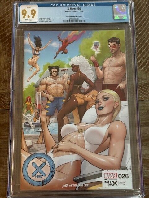 X-Men #26 (2023 Marvel Comics) 1st Print David Nakayama Virgin Variant CGC 9.9