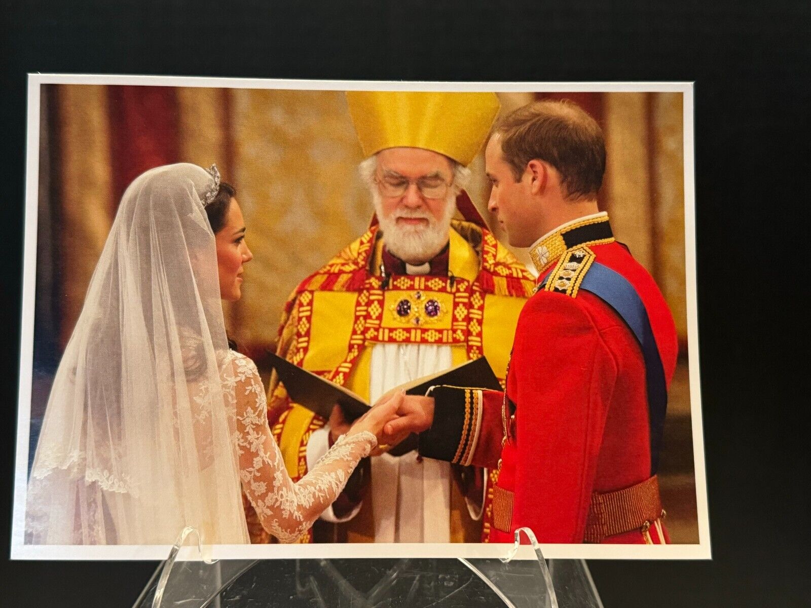 ***FINAL***HRH Prince William & Catherine Middleton Wedding 2011  Postcard-EC
