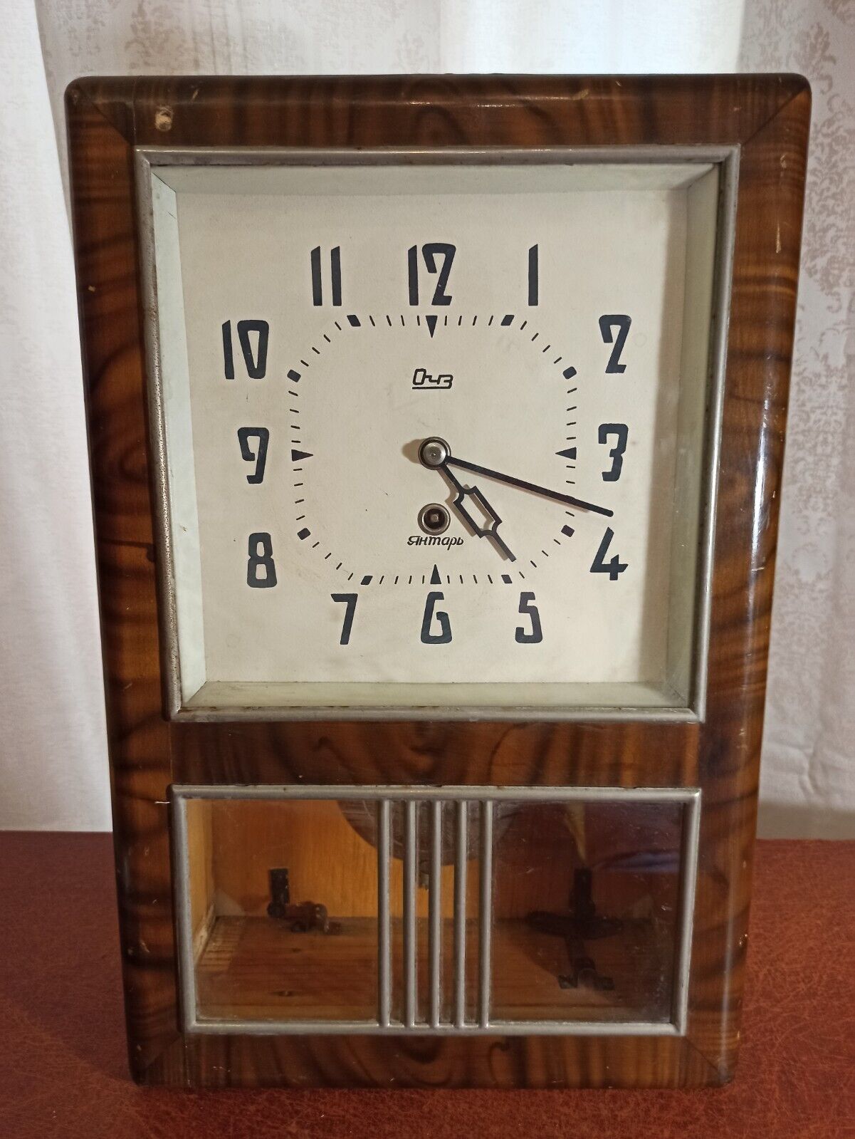 Vintage Soviet wall clock. Oryol watch factory. USSR. Original. 1970s