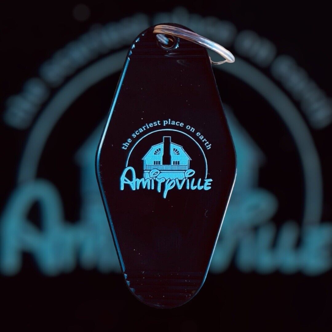 Amityville horror inspired keytag.