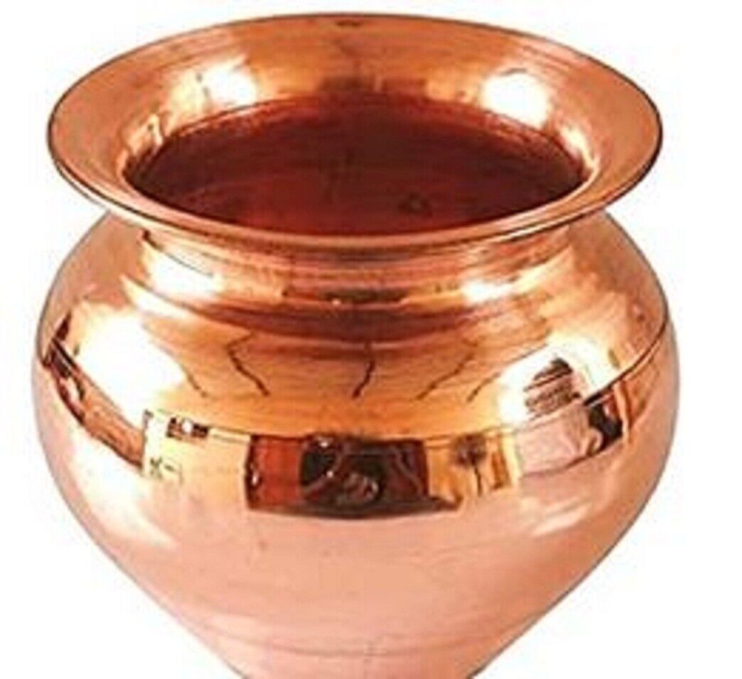 Brass Handmade Peetal Ka Lota  For Various Use 1 LTR