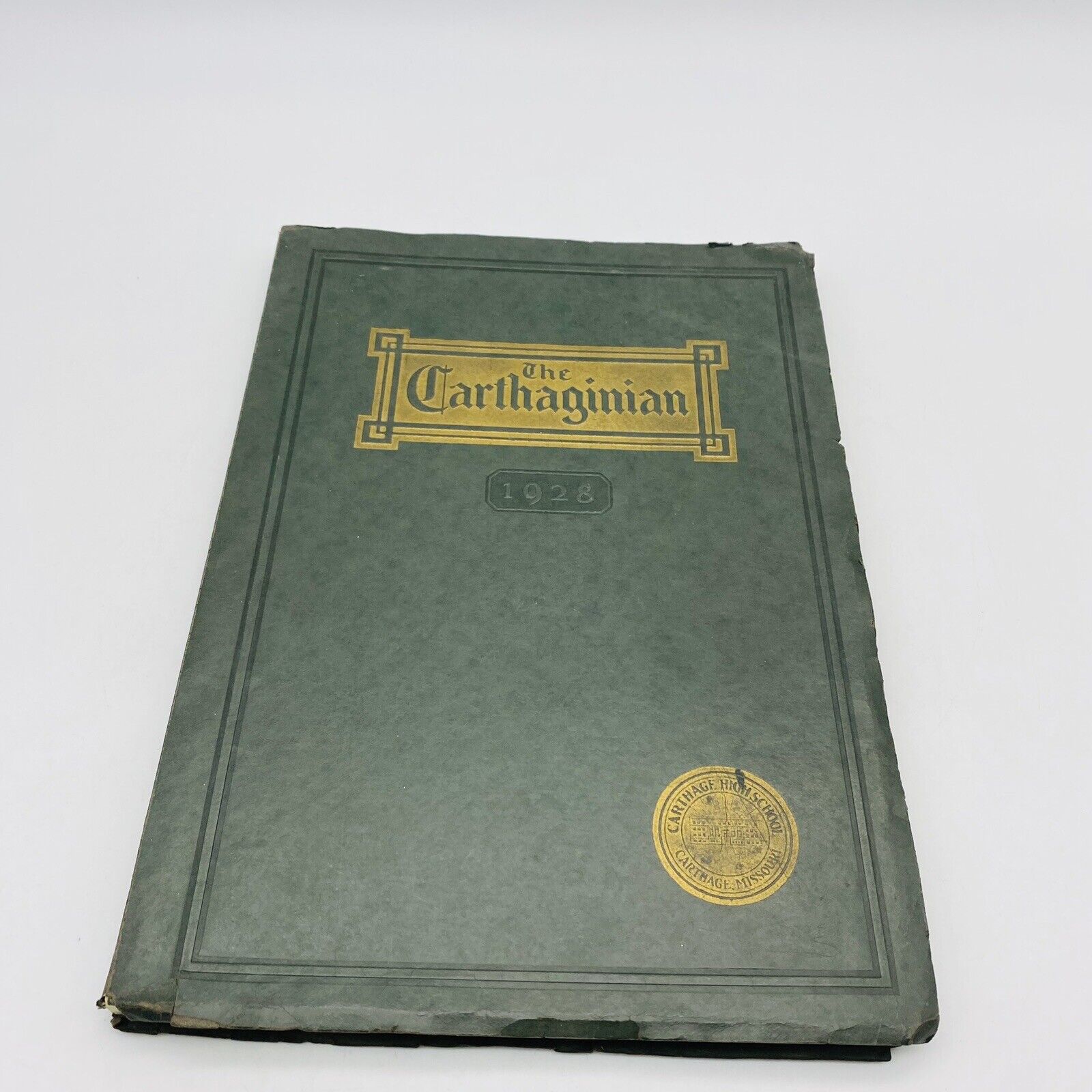 CARTHAGE MISSOURI 1928 Carthaginian Yearbook High School