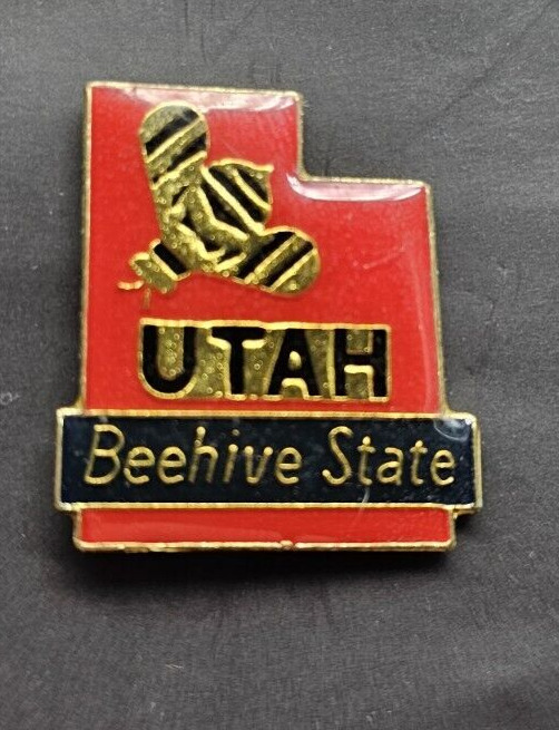 Hat Lapel Pin Utah Beehive State 