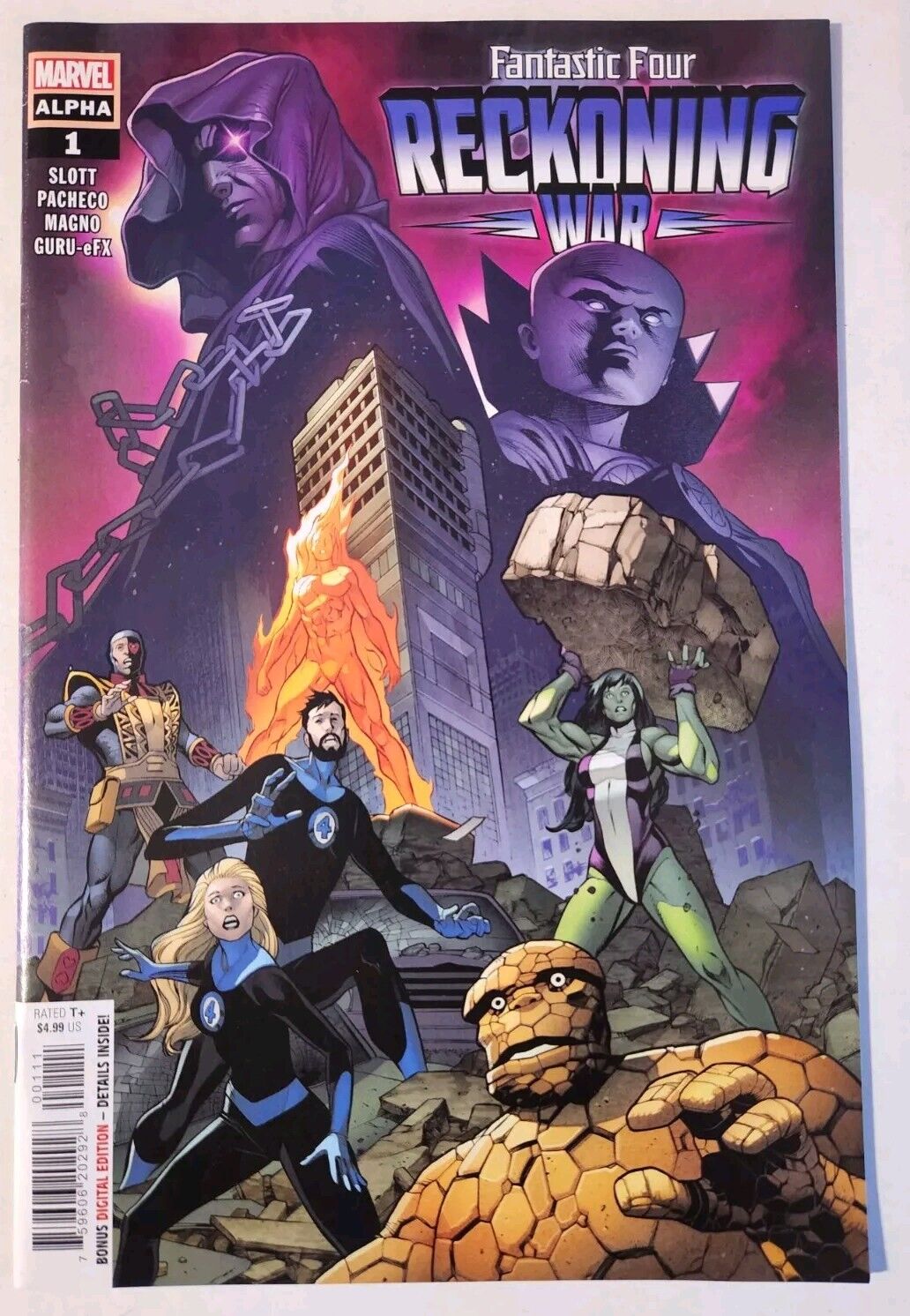 Fantastic Four Reckoning War alpha #1 NM (Marvel) Unread 