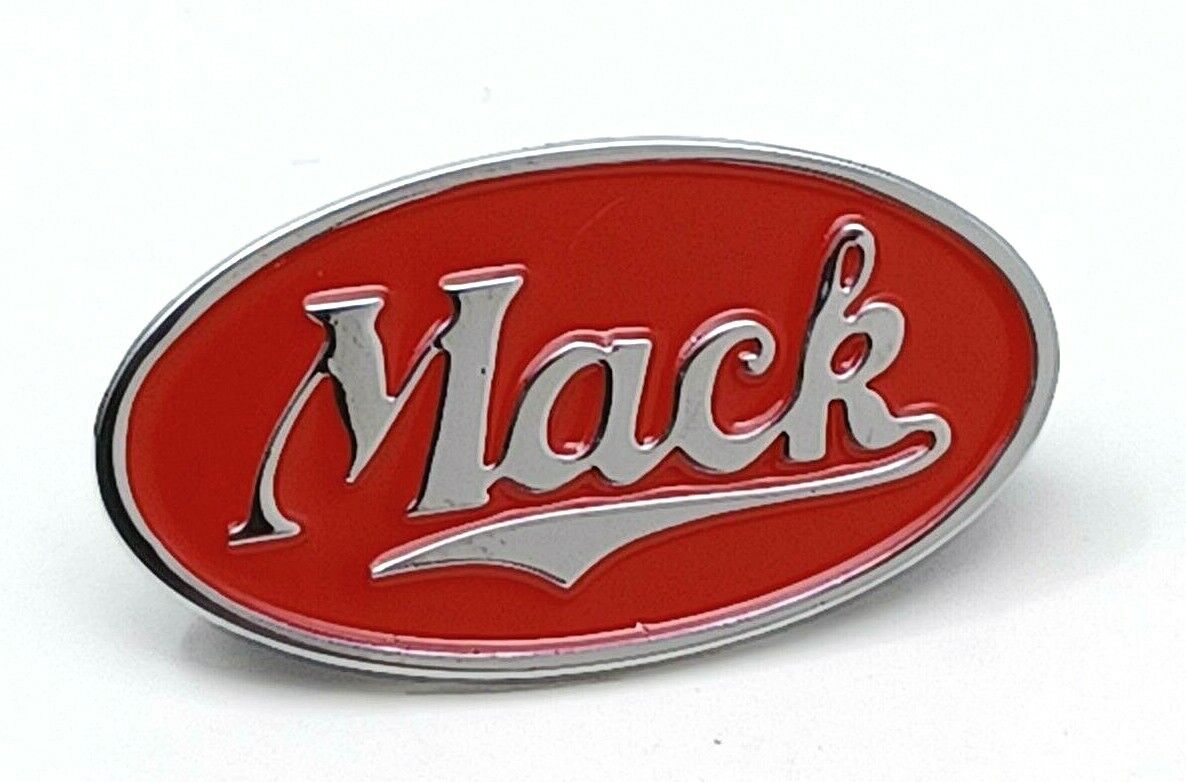 Mack Truck  emblem lapel enamel hat pin peterbilt mack metal
