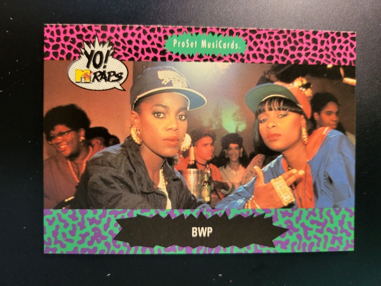 1991 ProSet MusiCards YO MTV Raps BWP RC card #108