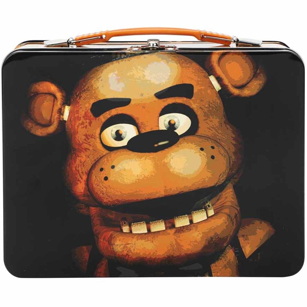 BIOWORLD• Five Nights at Freddy's • FREDDY TIN TOTE / Lunch Box • SHIPS FREE