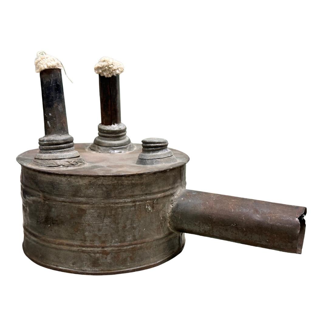 Early Kerosene Mining Lamp