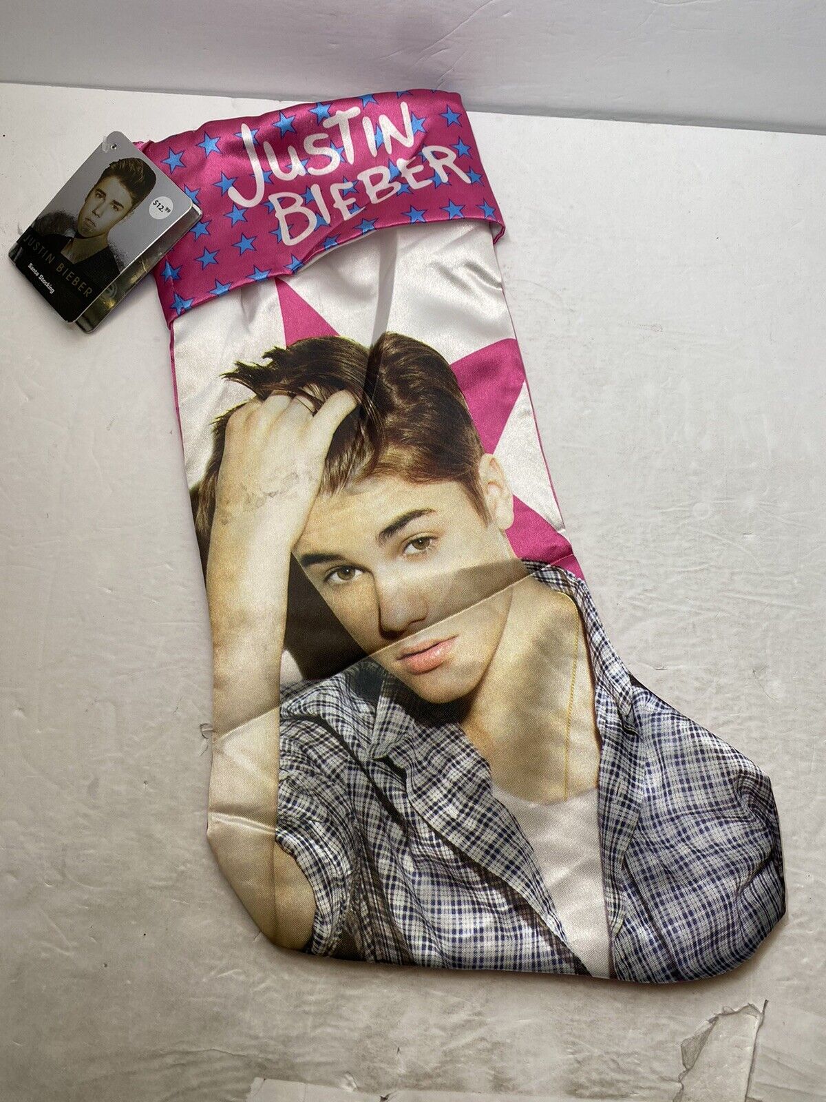 2013 Justin Bieber Christmas Stocking