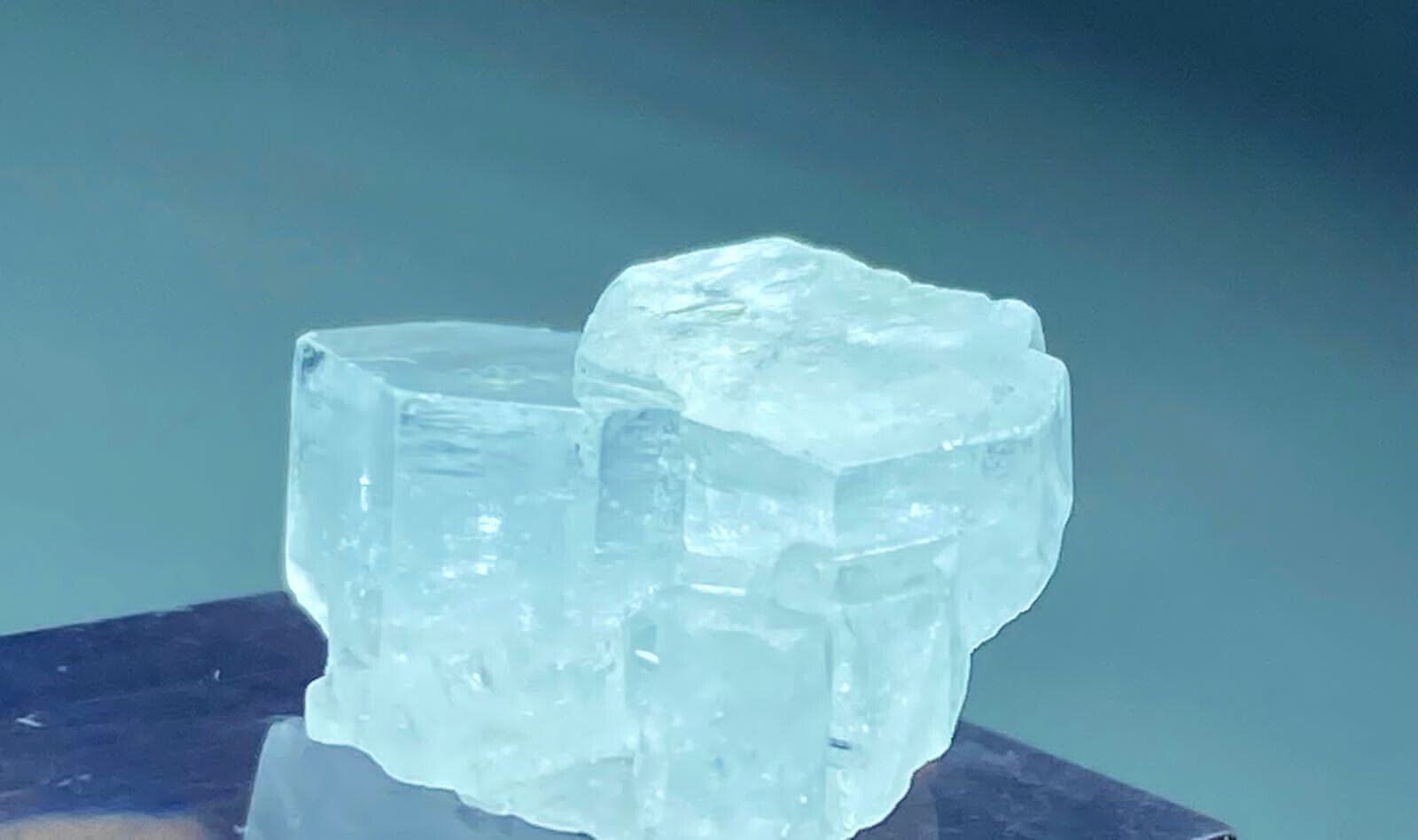 Natural Terminated Aquamarine crystal From Skardu Pakistan 11.15 Carat