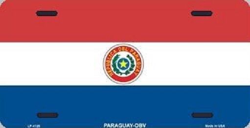 Aluminum National Flag Paraguay \