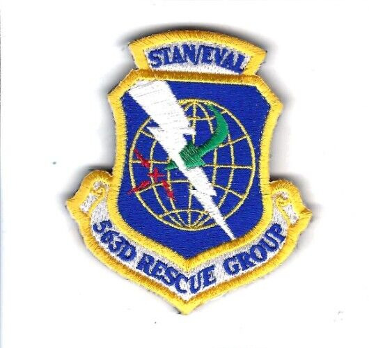 PATCH USAF  563RD RESCUE GROUP  STAN/EVAL                  EE