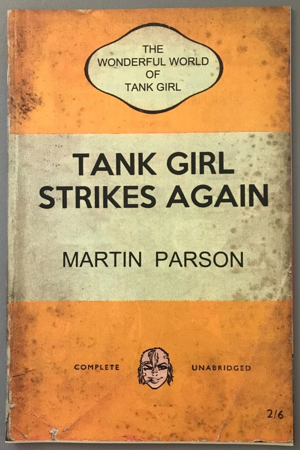 Wonderful World Of Tank Girl #1 Martin Bookshelf Wrap Variant C Titan NM/M 2017