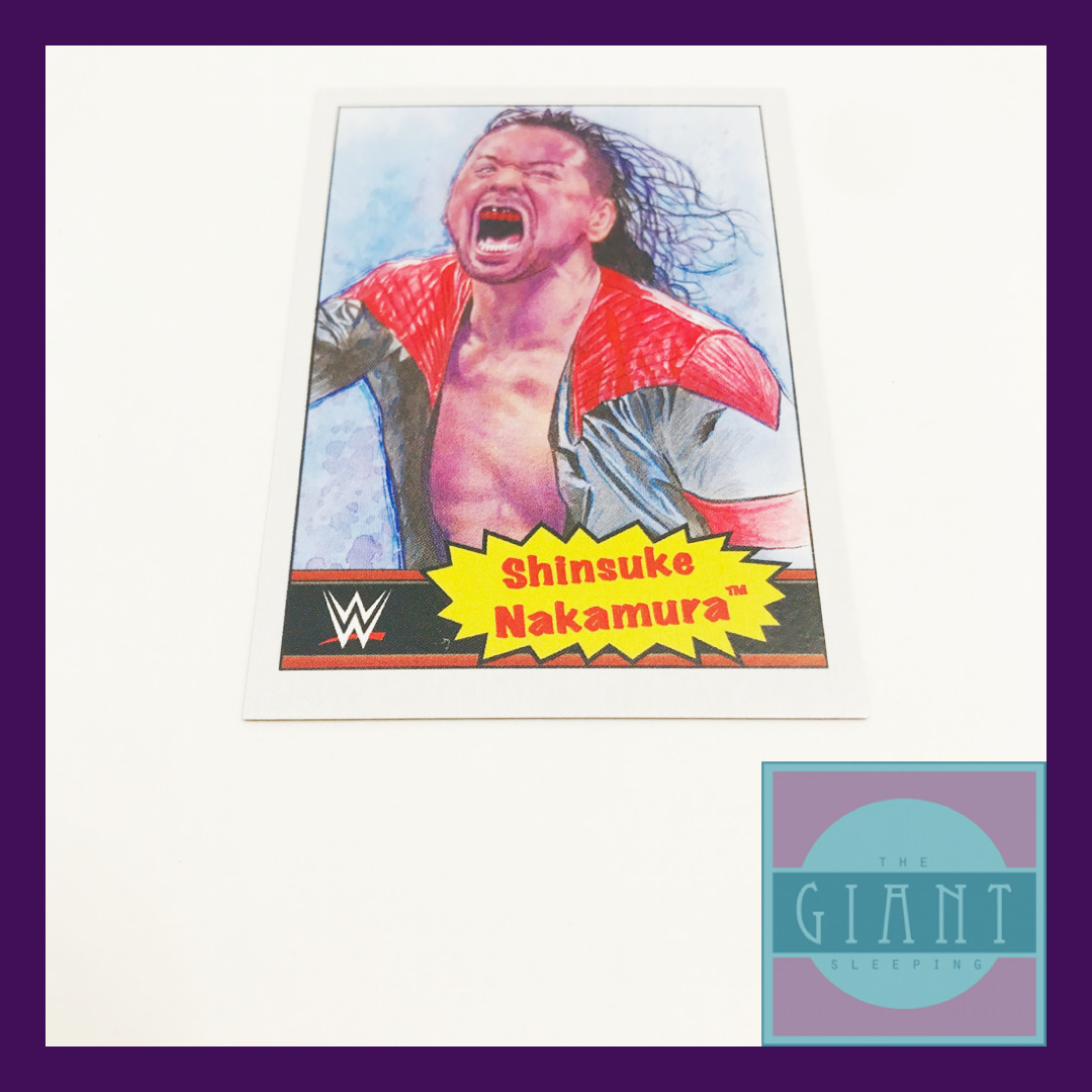2020 Topps WWE Living Set Shinsuke Nakamura 11 Pro Wrestling Trading Card Single