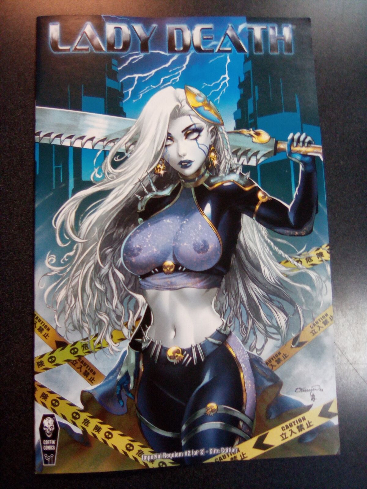 Lady Death Imperial Requiem #2 Cover E 1:10 Elite Variant Comic Book First Print