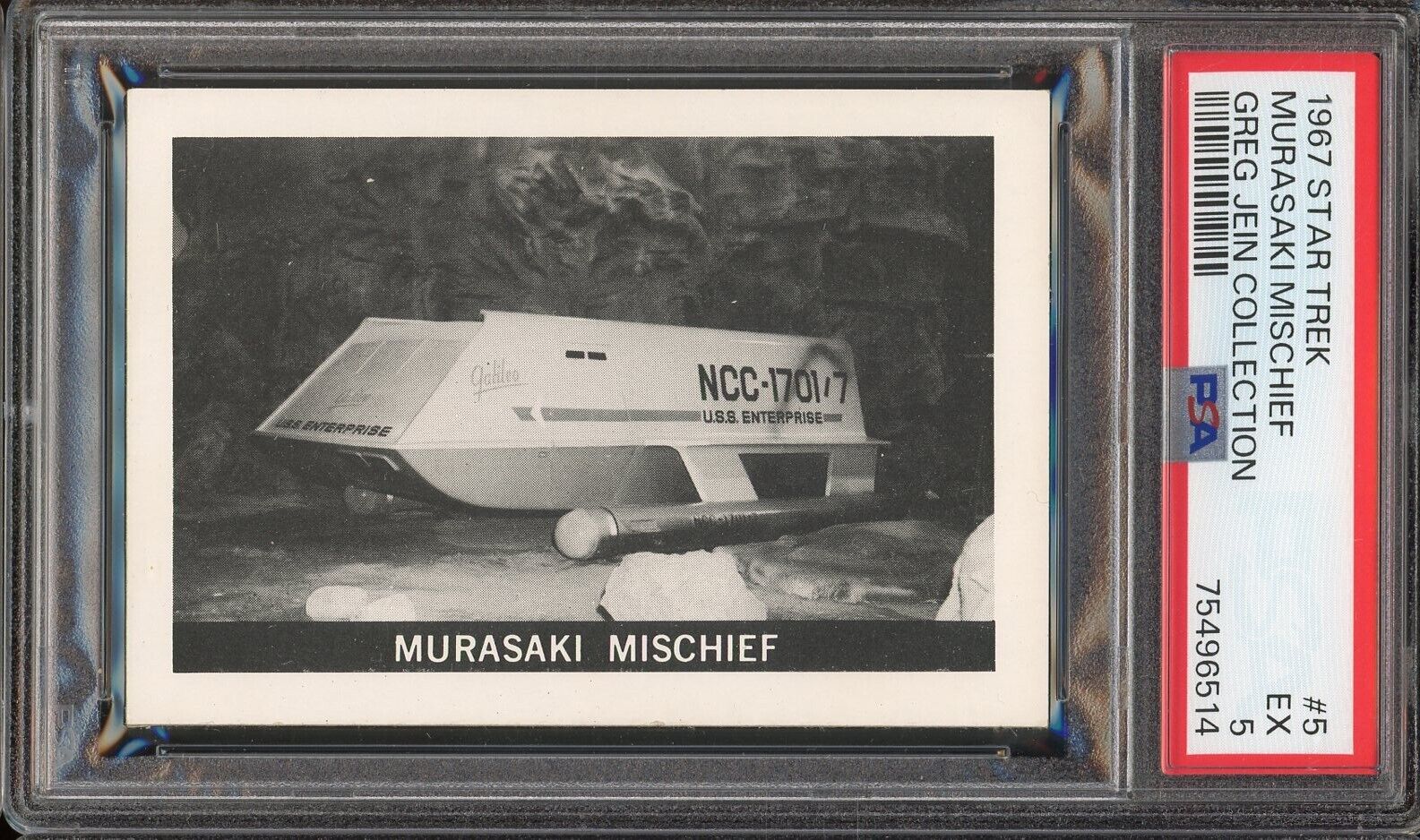 1967 Star Trek #5 Murasaki Mischief PSA 5