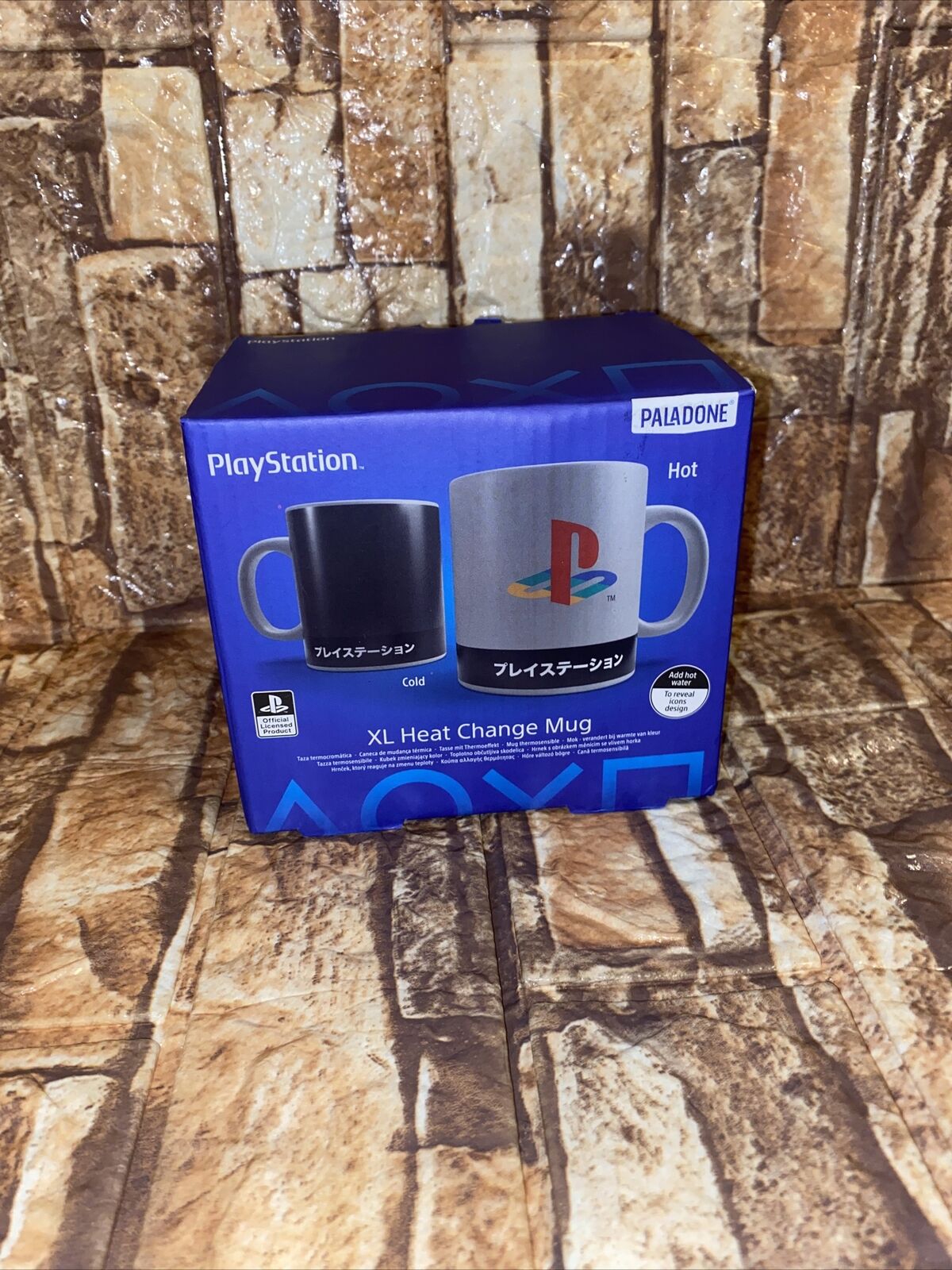 Playstation Paladone XL Heat Change Mug Changes Color Hot/Cold NEW