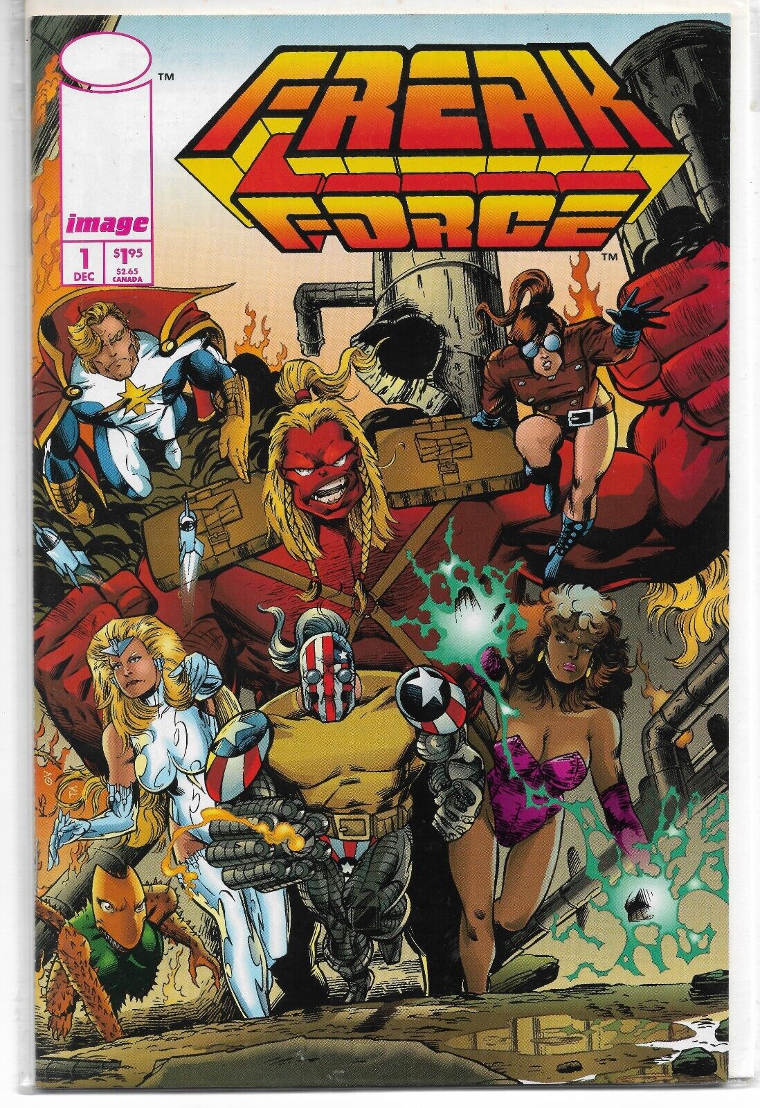 FREAK FORCE #1 - 1993 Image Comics