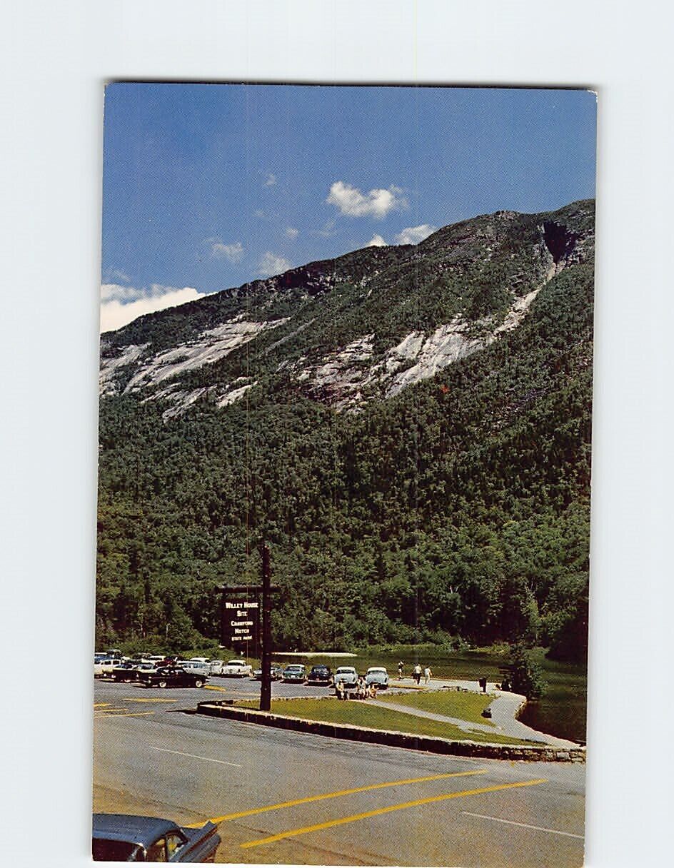Postcard Rugged Mount Webster New Hampshire USA North America