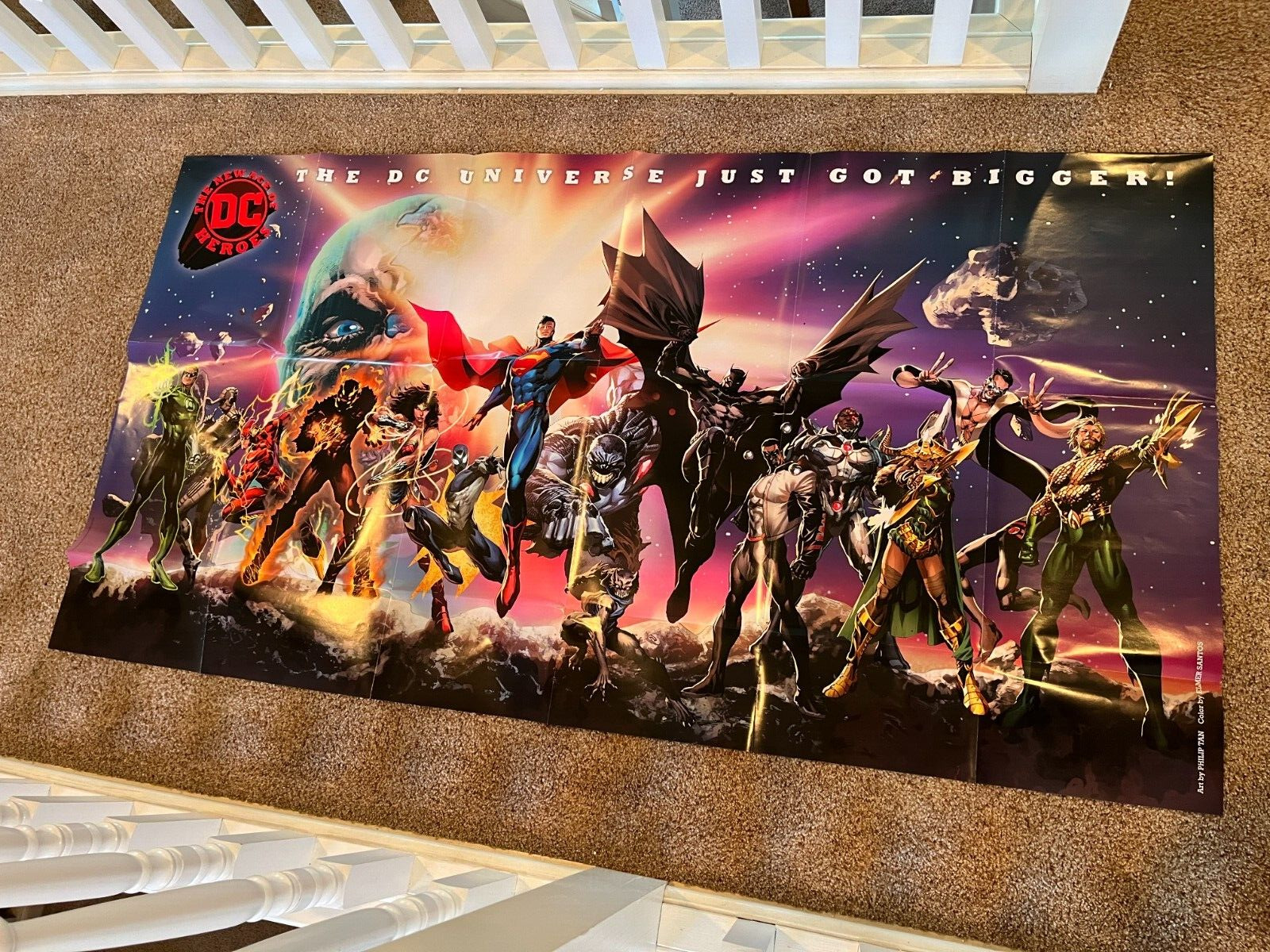 DC COMICS New Age of DC Heroes Justice League MASSIVE POSTER 60x32\