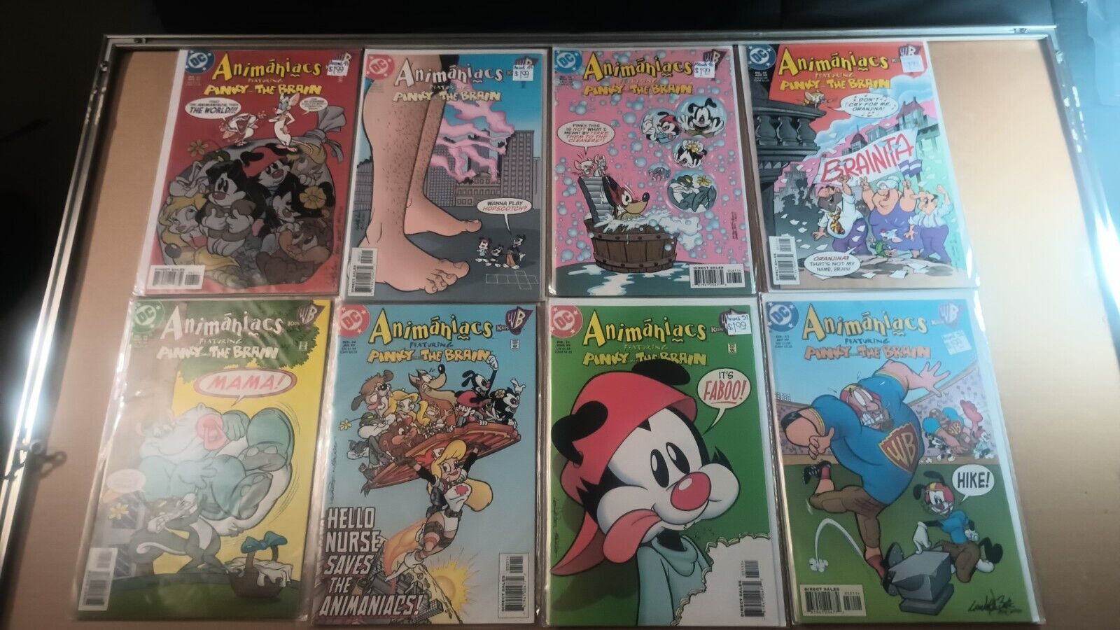 Lot of 8;Comic Books Animaniacs DC Comics 1990s #\'s 43,45,46,47,48,50,51,52