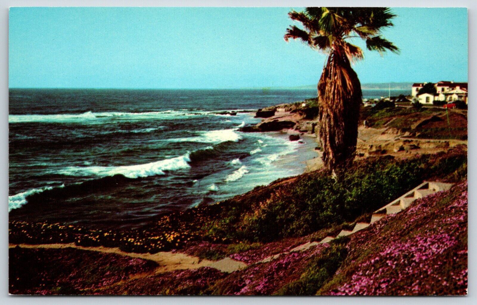 Postcard Beautiful California Shoreline, California Unposted