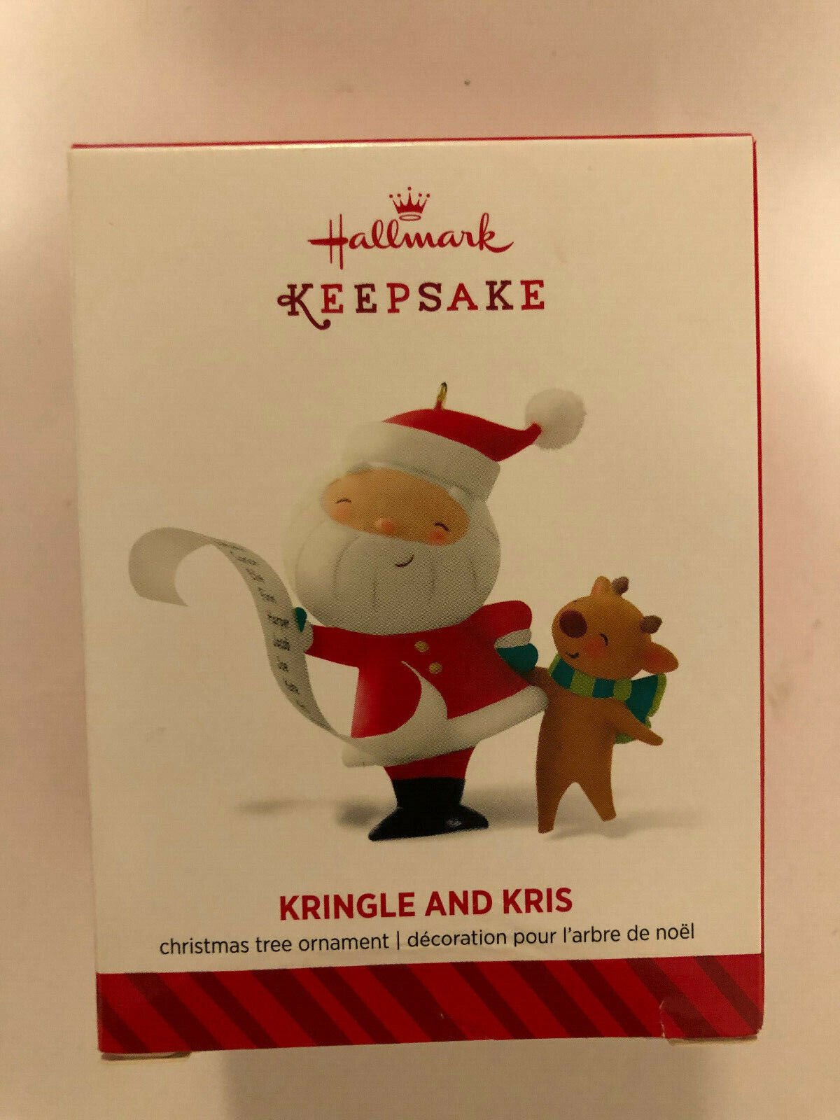 Hallmark Keepsake 2014 KRINGLE & KRIS 1st in Series Christmas Ornament - NIB