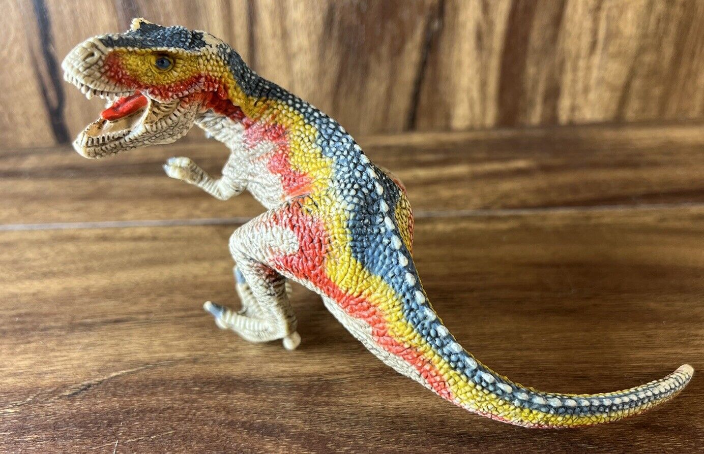 Schleich T-Rex World of Dinosaurs Colorful Tyrannosaurus Rex Small Scale Retired